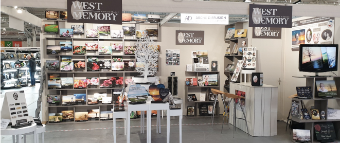 Stand Westmemory Salon funéraire paris 2019