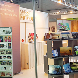 Stand Westmemory au salon funeral de Bruxelles