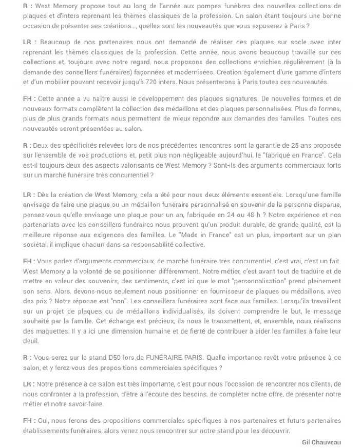 Article presse Resonance octobre 2019